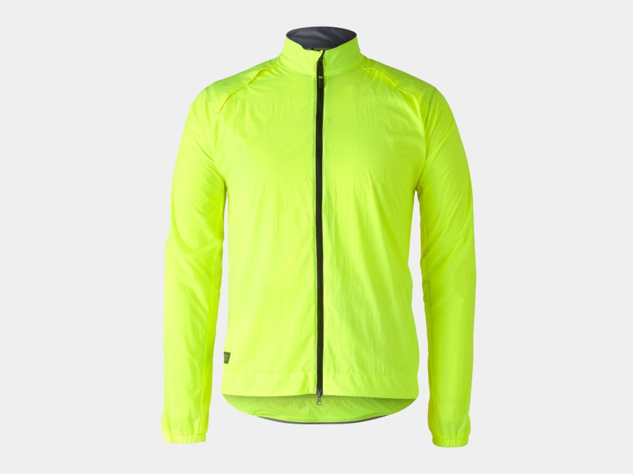 Beklædning Trek Jakker og veste | Bontrager Circuit Cykelvindjakke Radioactive Yellow