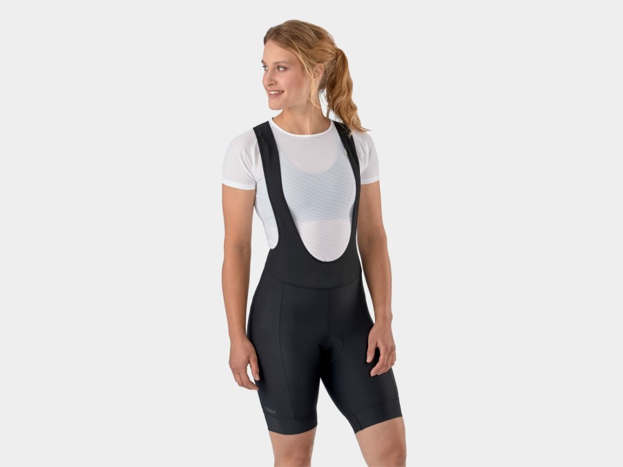 Beklædning Trek Shorts & bib shorts | Trek Solstice Cykel-Bibshorts Til Kvinder Black