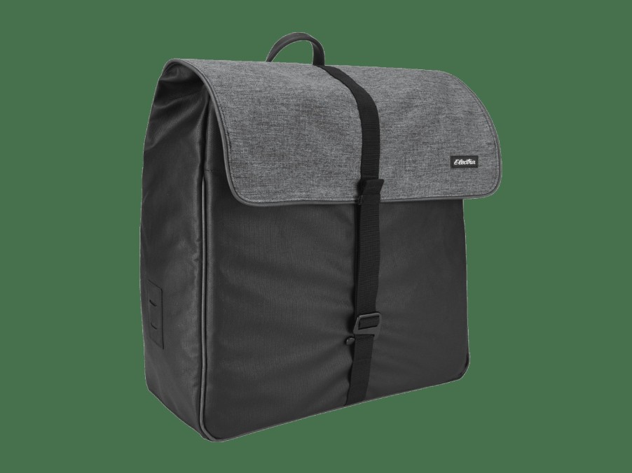 Udstyr Trek Tasker og cykeltasker | Electra Heather Charcoal Pannier Bag Black/Grey