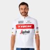 Beklædning Trek Teamudstyr | Santini Trek-Segafredo Team Race Replica Cykeltroje Herre White/Red